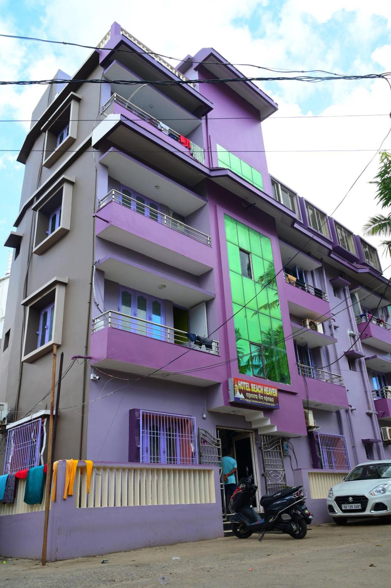Mor Hotel Beach Heaven-স্বর্গদ্বার গোল্ডেন বিচ এবং মন্দিরের কাছে হোটেল বিচ হেভেন- Near Golden Beach & Temple Best Selling & Best Choice Of Travellers Пурі Екстер'єр фото