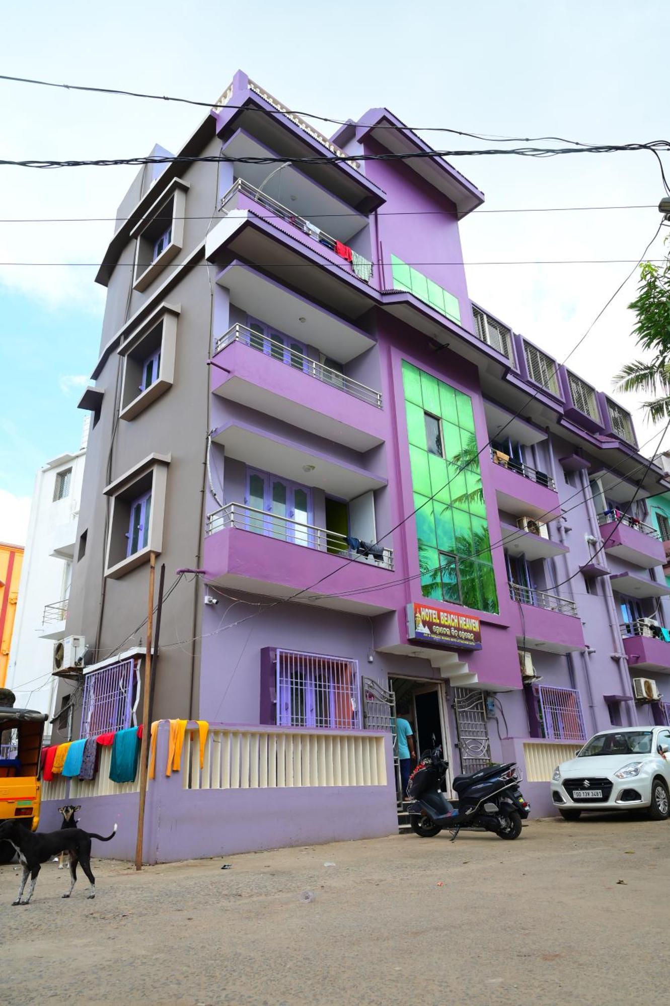 Mor Hotel Beach Heaven-স্বর্গদ্বার গোল্ডেন বিচ এবং মন্দিরের কাছে হোটেল বিচ হেভেন- Near Golden Beach & Temple Best Selling & Best Choice Of Travellers Пурі Екстер'єр фото